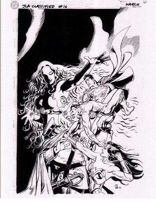 Cover art for JLA Classified #16.